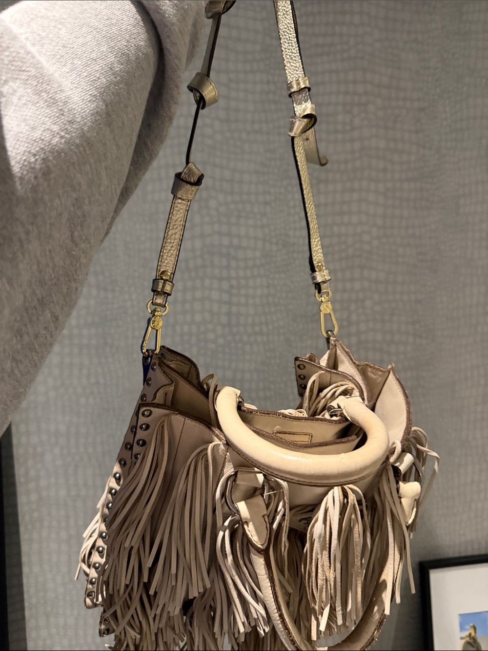 Rare Prada fringe tote (vintage) - Picture 8 of 8